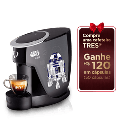 Cafeteira Espresso Touch Star Wars™ R2D2 e BB-8 Automatica - TRES 3 Coracoes